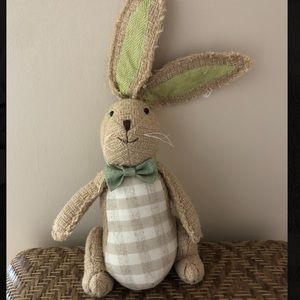 Burlap Easter bunny